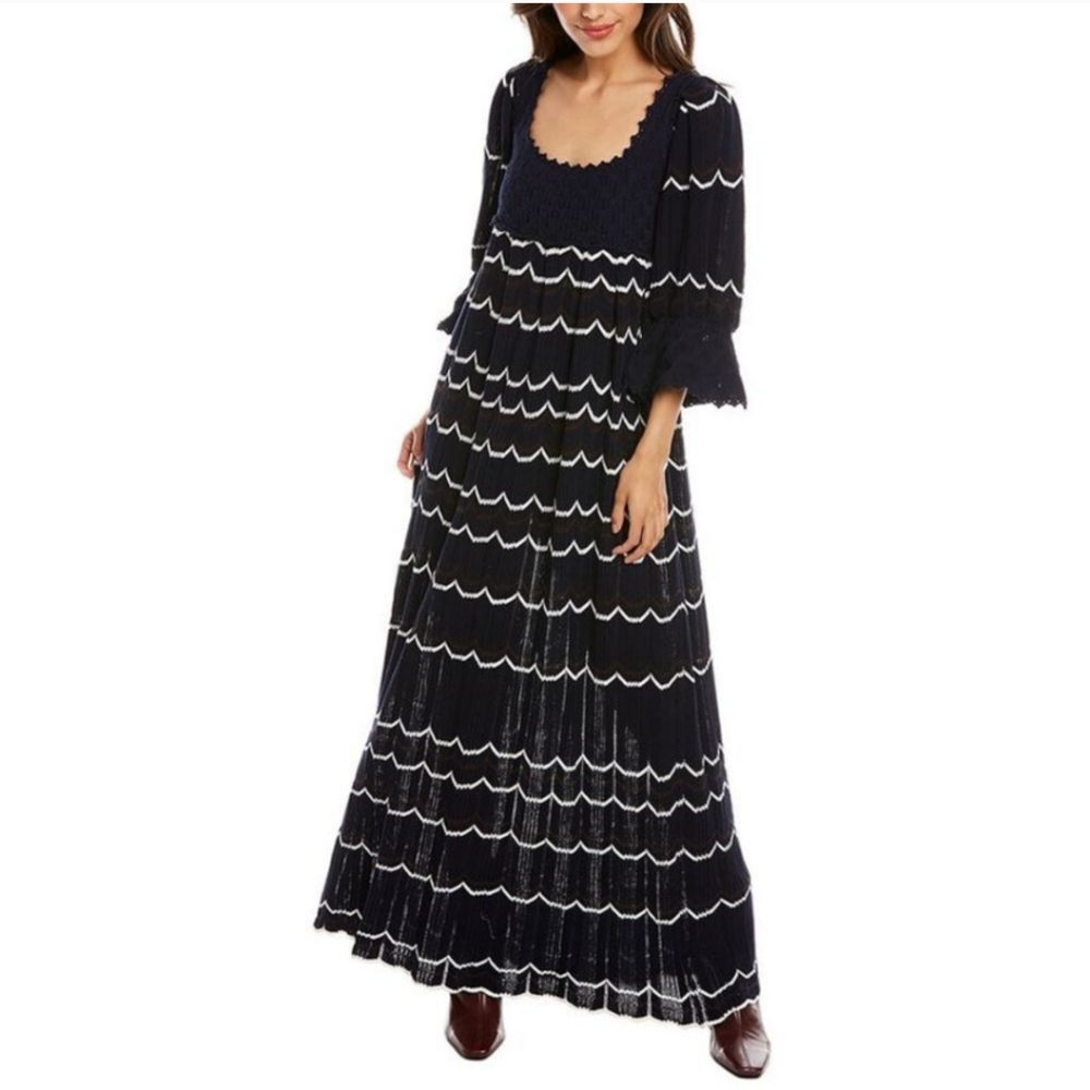 Anthropologie Rebecca Taylor Sweater Knit Maxi Dress - Picture 14 of 16